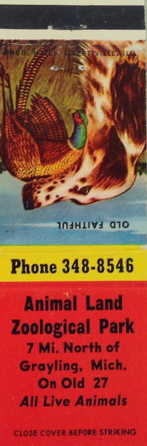 Animal Land - Matchbook (newer photo)